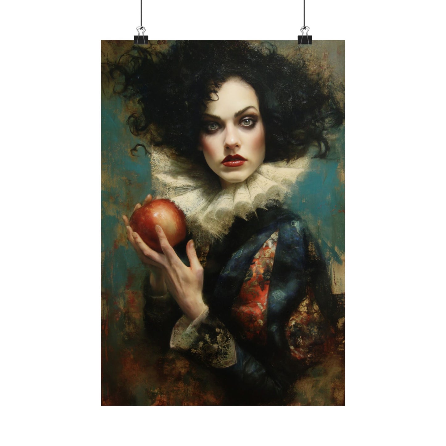Snow White Poison Apple Art Print - Sweetly Sinister Series
