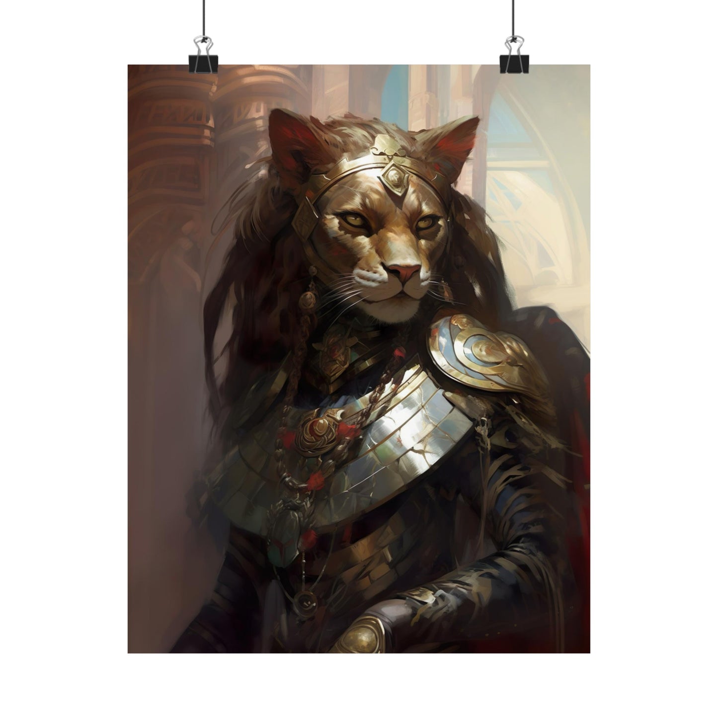 Sekhmet Egyptian Goddess Art Print