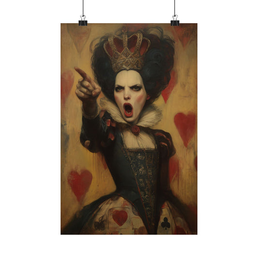 Queen of Hearts Art Print - Sweetly Sinister Series