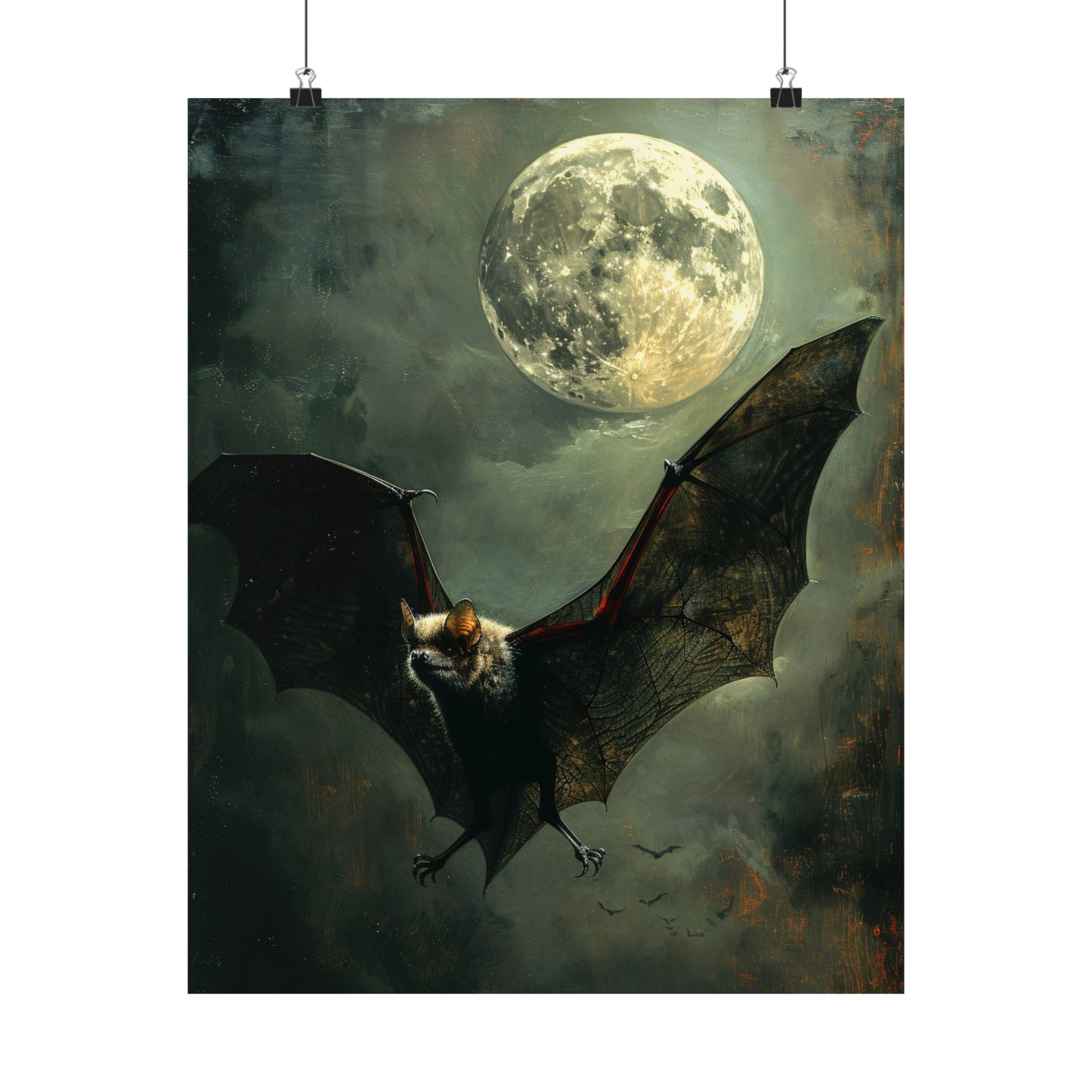 Vampire Bat Art Print