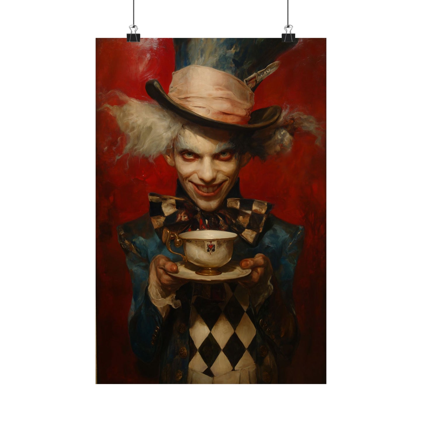 Mad Hatter Art Print - Sweetly Sinister Series