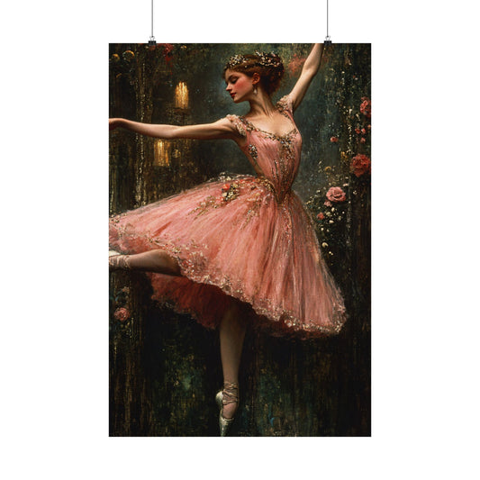 Sugar Plum Fairy Nutcracker Ballet Art Print