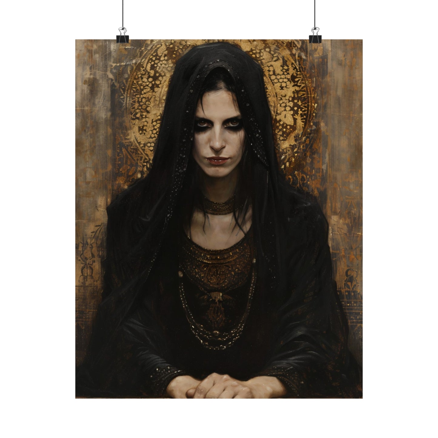 Shadow Priestess Art Print