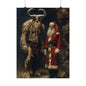 Saint Nicholas & Krampus Art Print