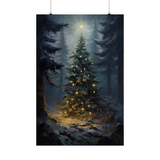 Christmas Tree Art Print