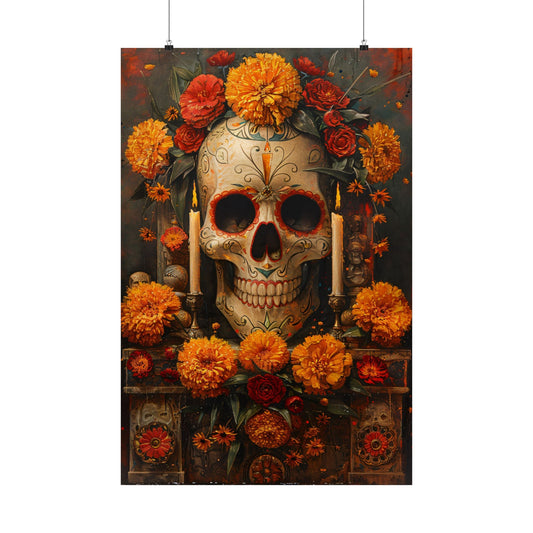 Ofrenda Dia De Muertos Art Print