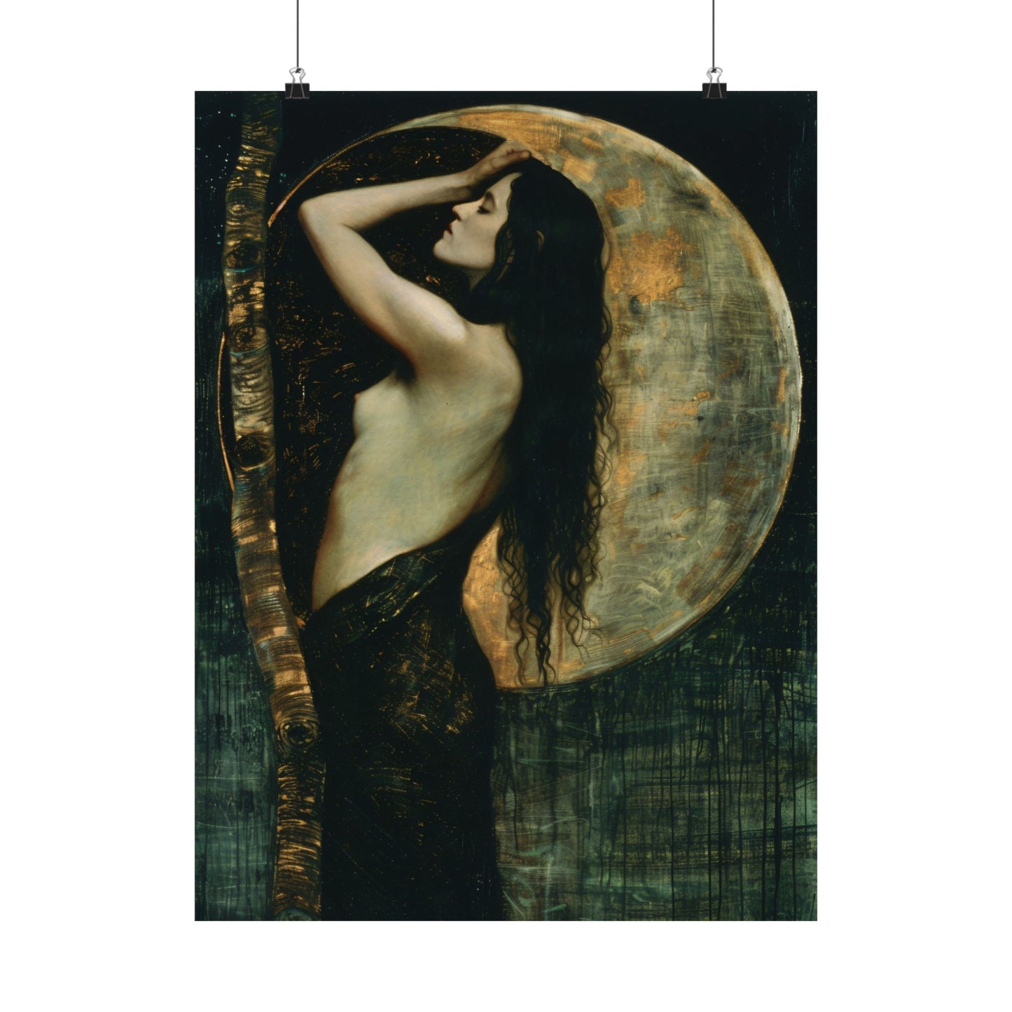 Daughter of the Moon Art Print