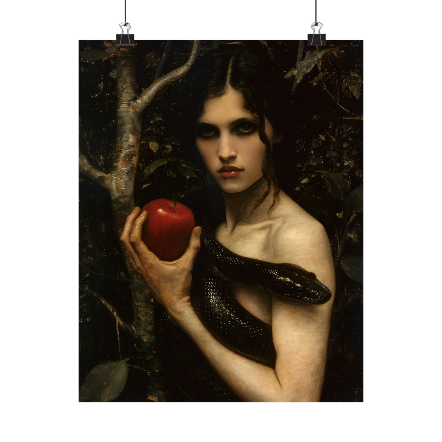 Eve and the Serpent Art Print