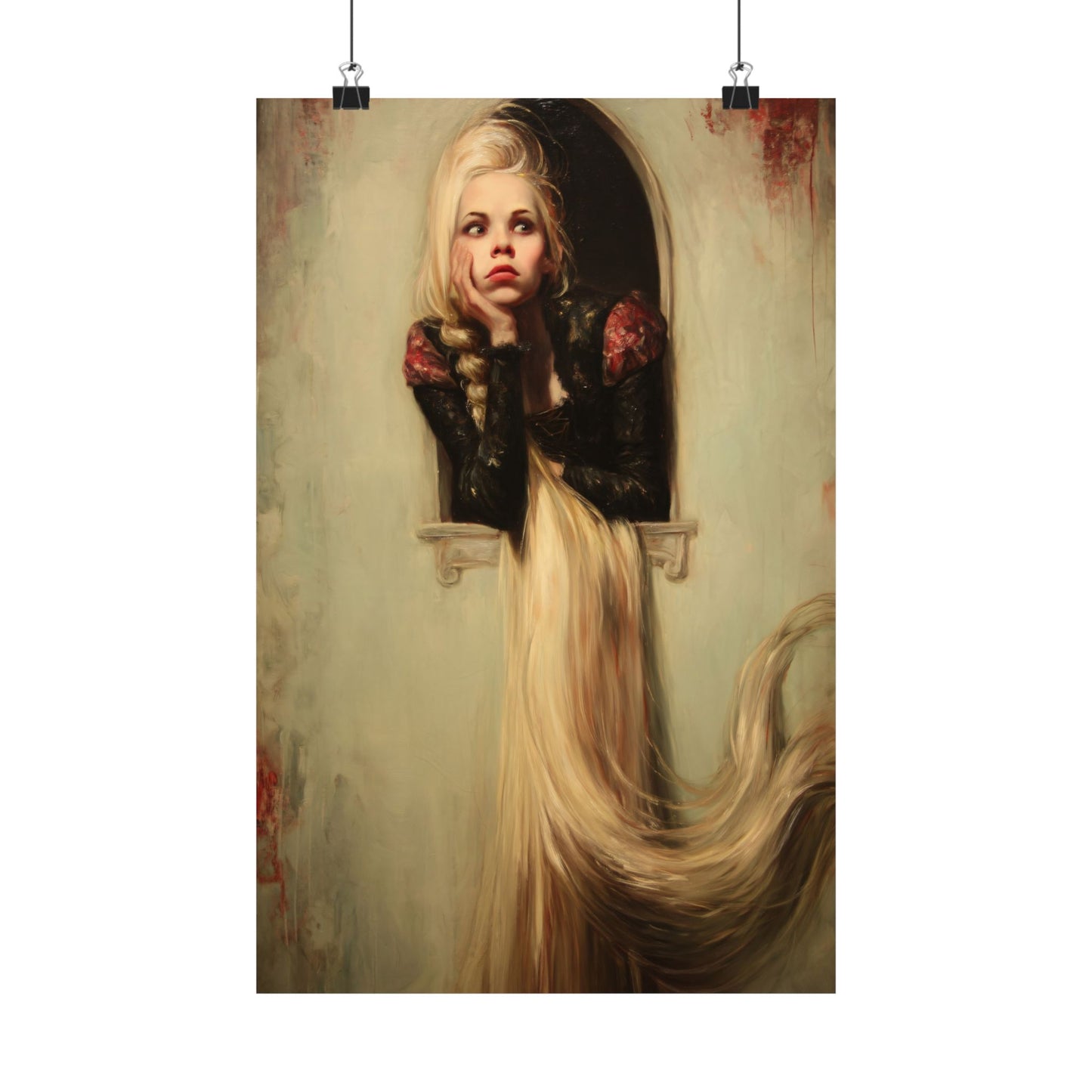 Rapunzel Art Print - Sweetly Sinister Series