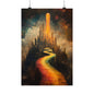 Bifrost Rainbow Bridge Art Print