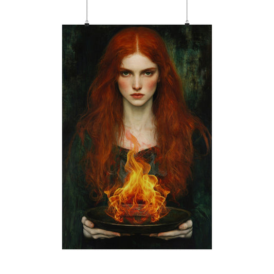 Brigid Goddess Art Print