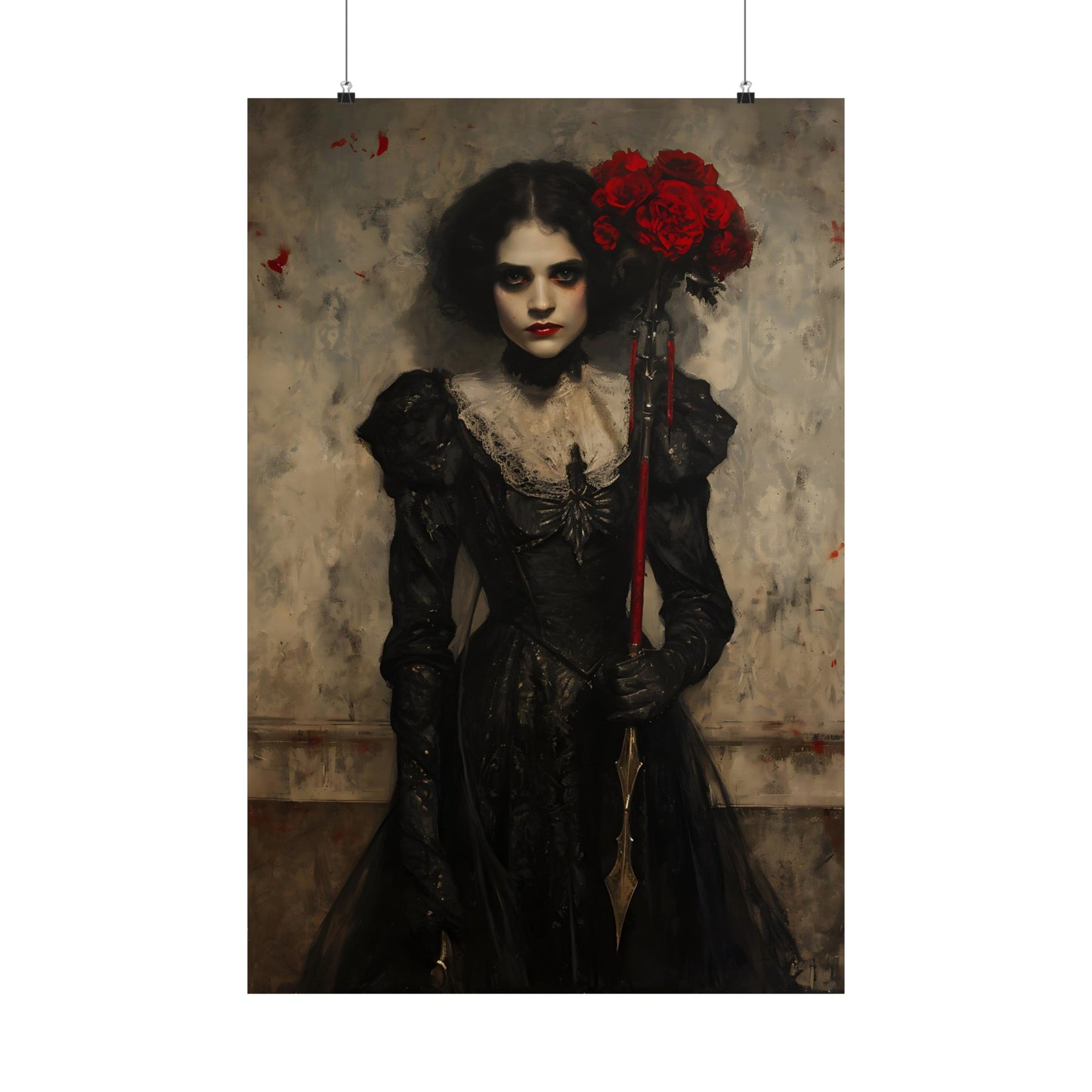 Lady of Thorns Art Print