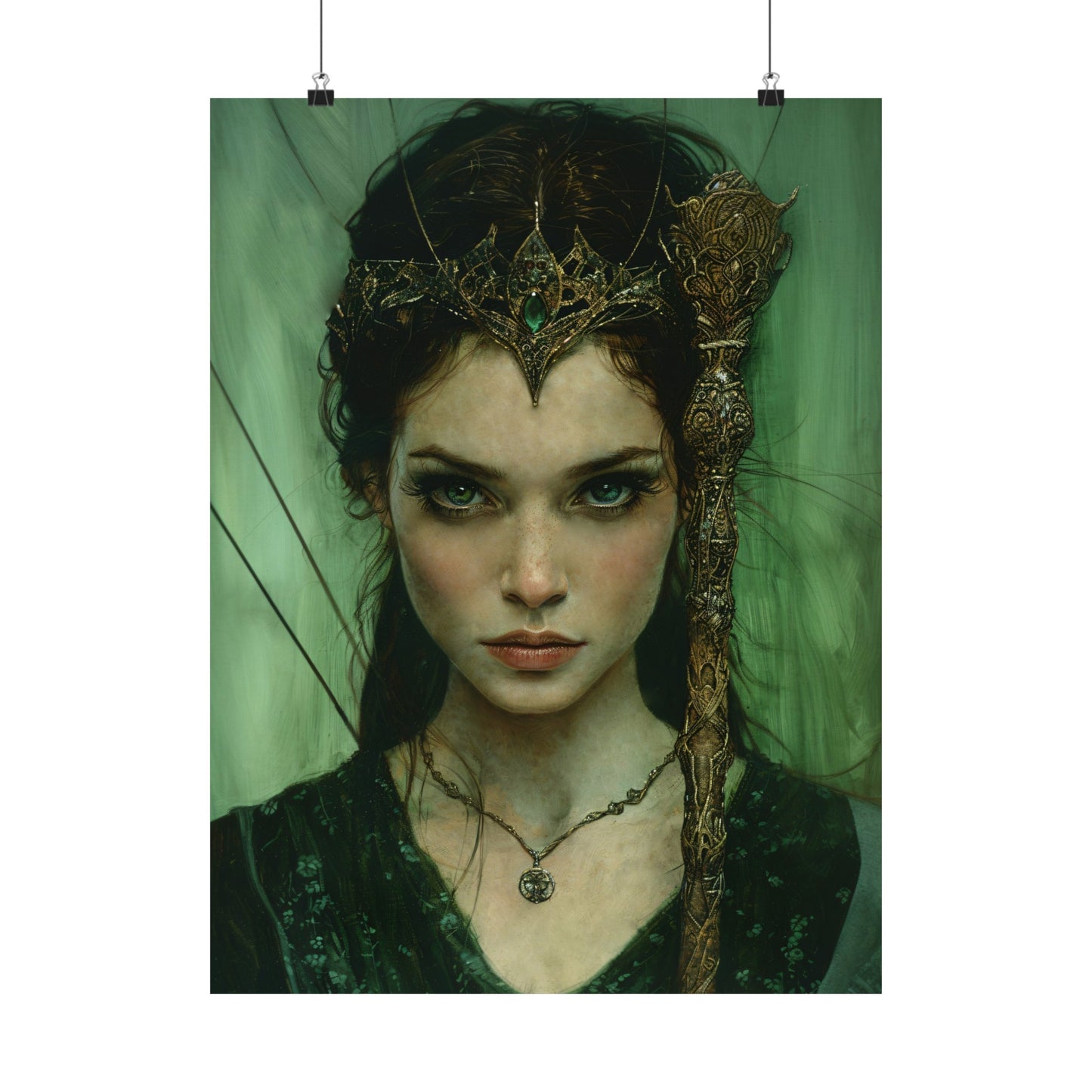 Morgan Le Fay Art Print