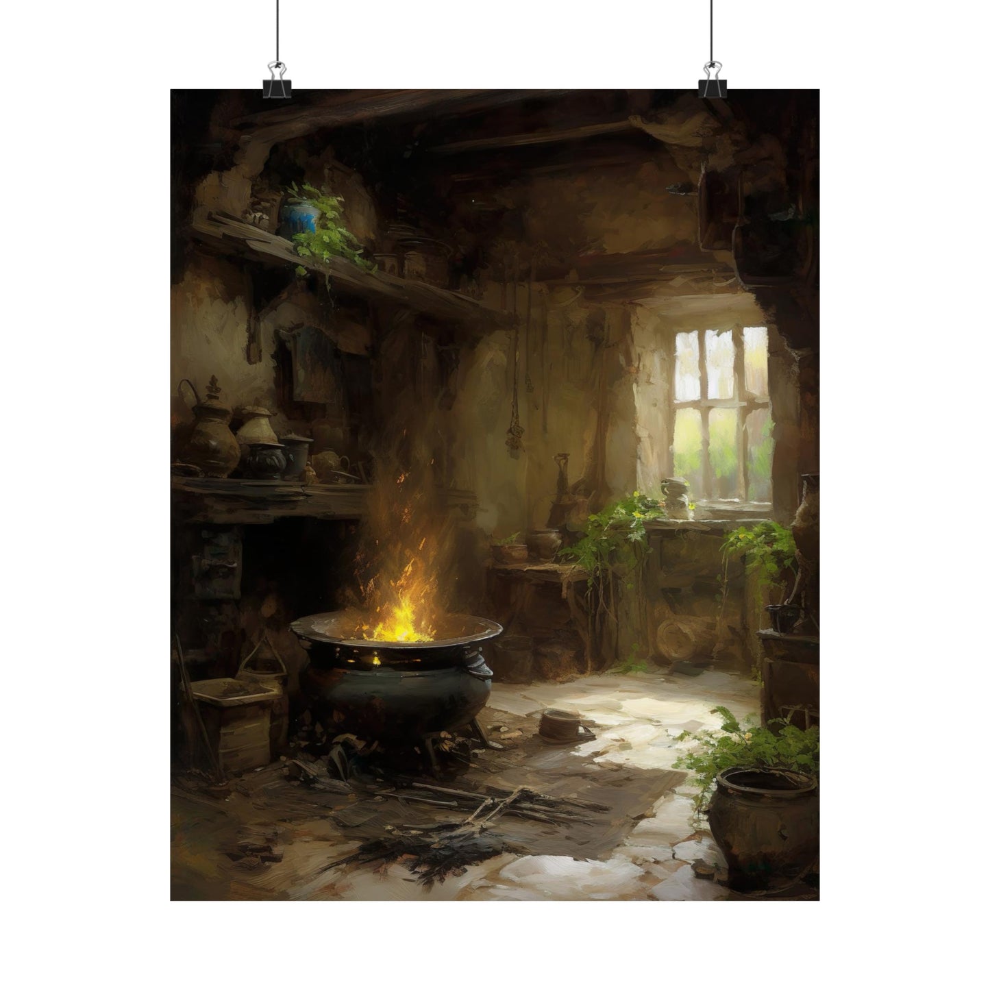 Witch's Hearth Art Print