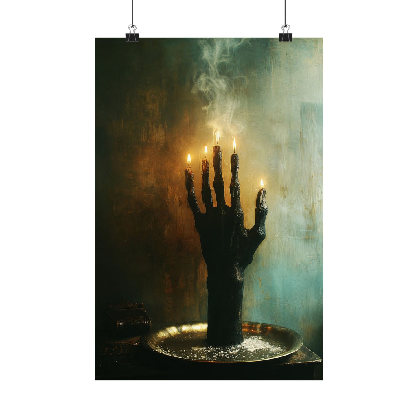 Hand of Glory Occult Art Print