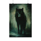Wolf Witch Familiar Art Print