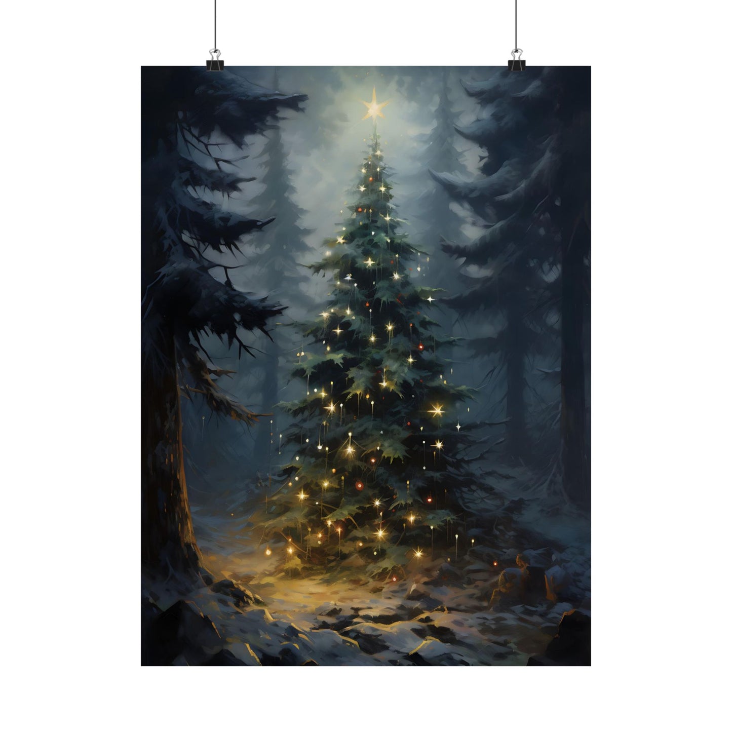 Christmas Tree Art Print