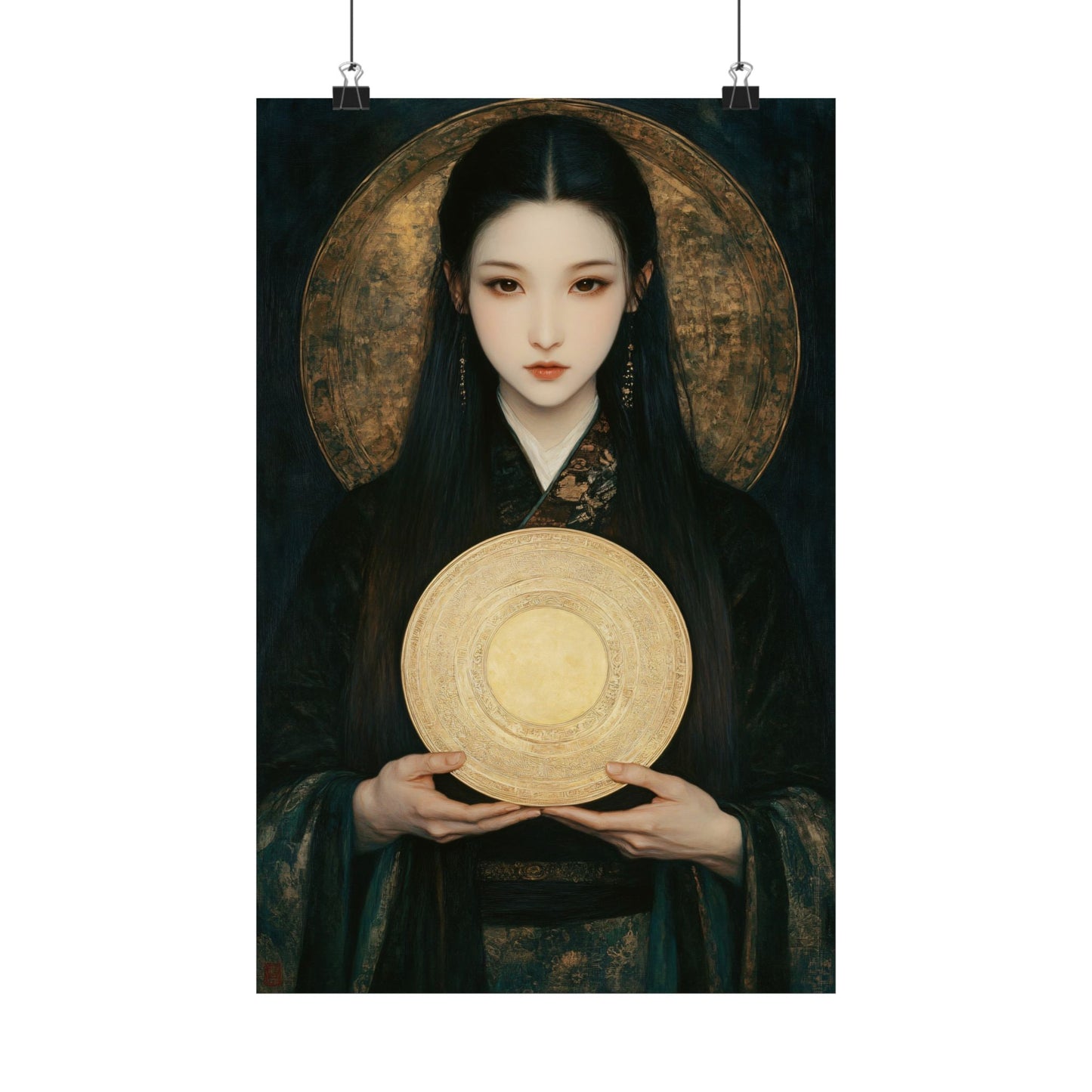 Amaterasu Japanese Goddess Art Print