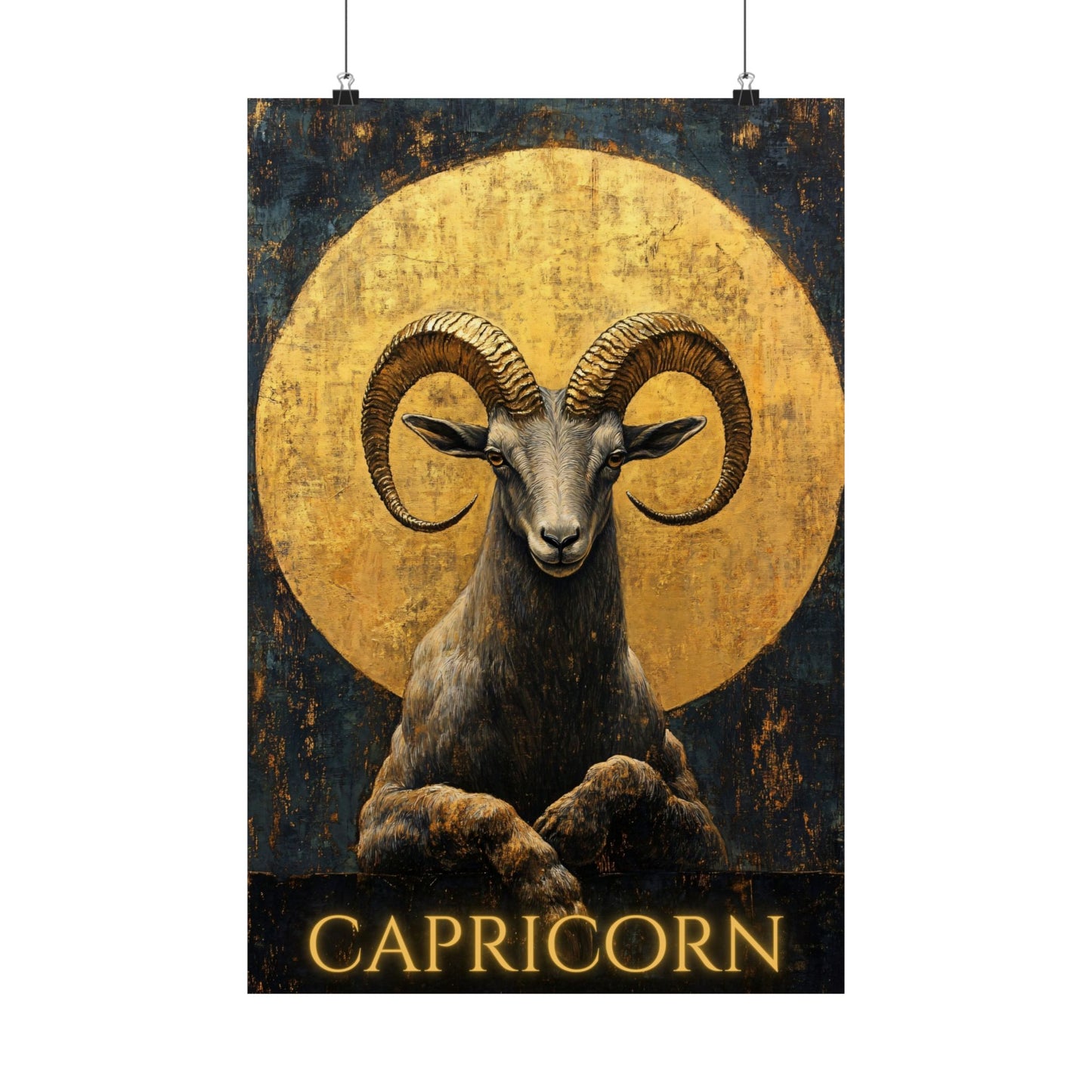 Capricorn Zodiac Art Print