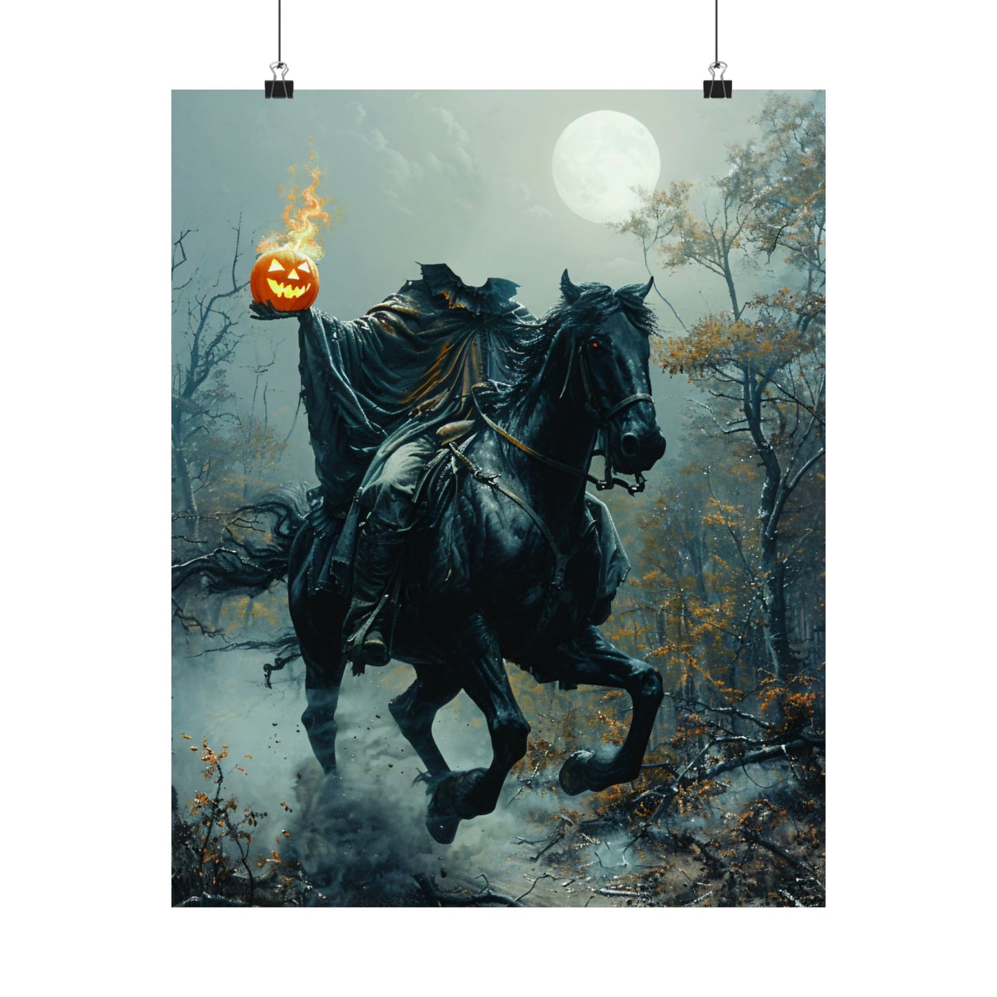 Headless Horseman Sleepy Hollow Art Print