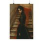 Woman in Black Art Print