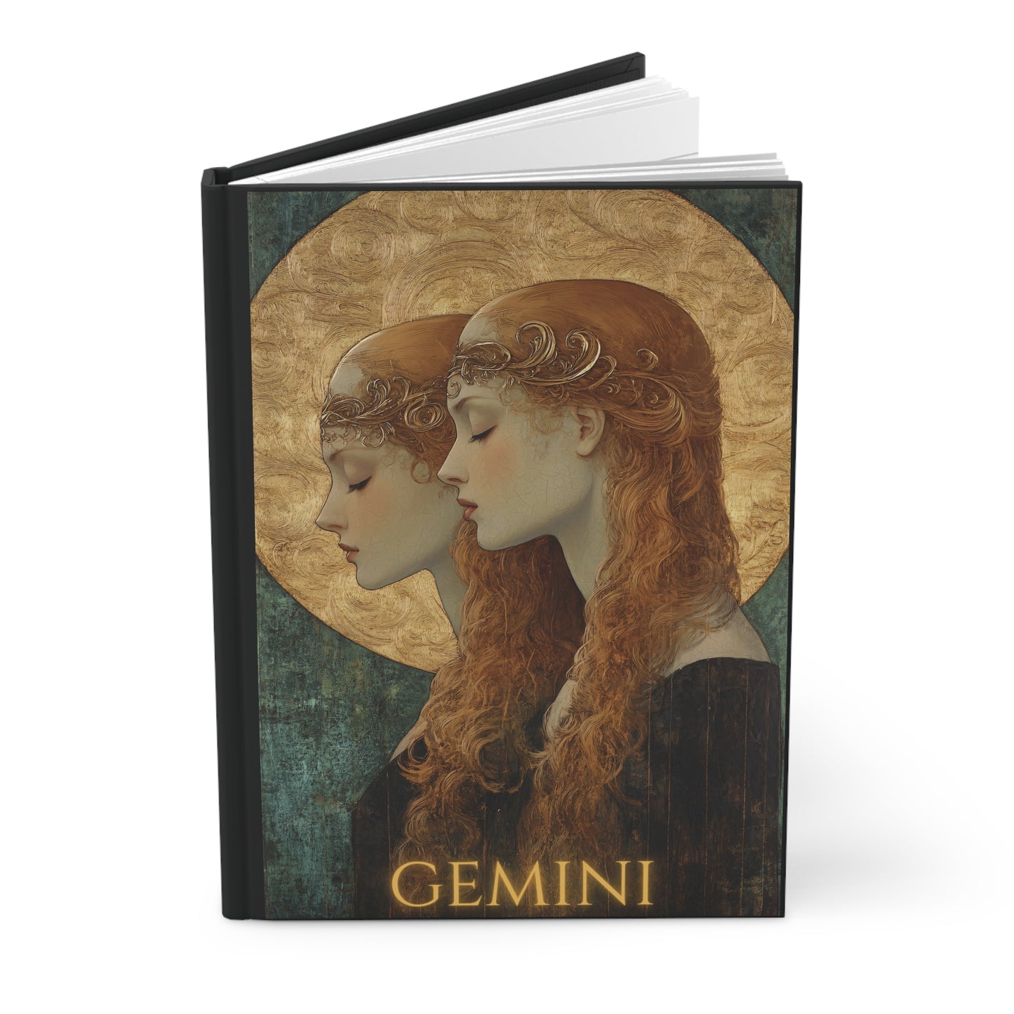 Gemini Zodiac Hardcover Journal