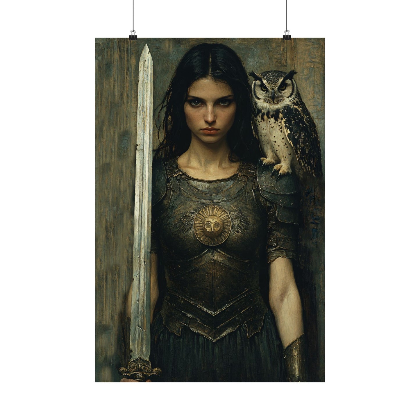 Athena Greek Goddess Art Print