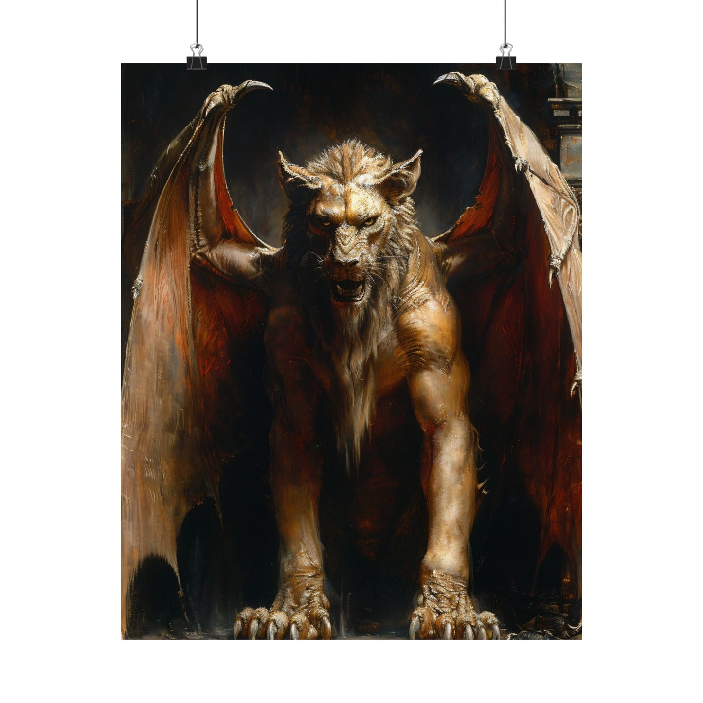Manticore Art Print