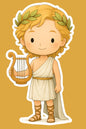 Greek God Chibi Stickers