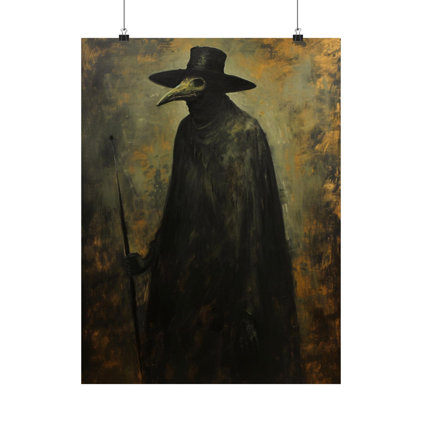 Plague Doctor Art Print