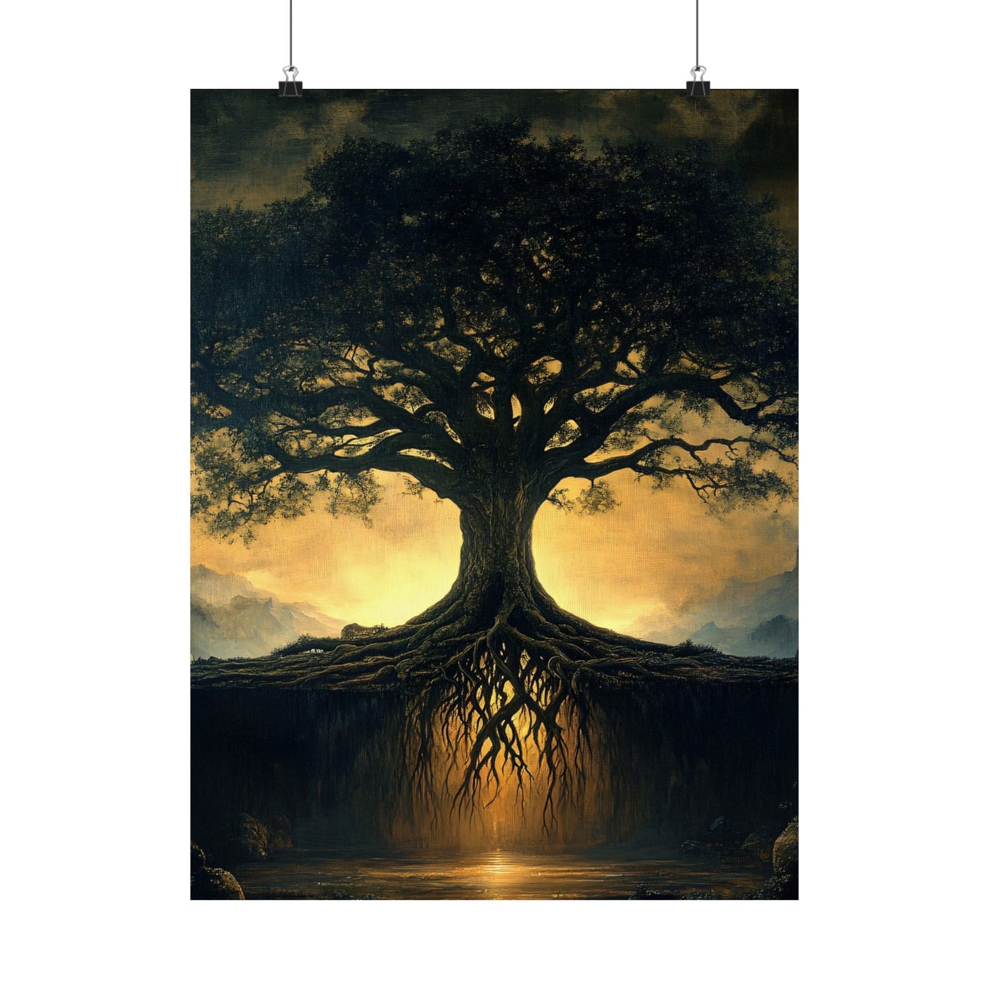 Yggdrasil World Tree Art Print