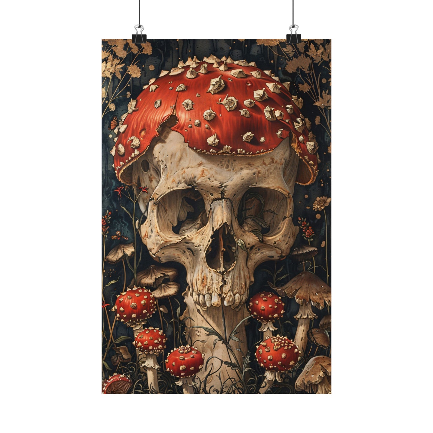 Fly Agaric Mushroom Art Print