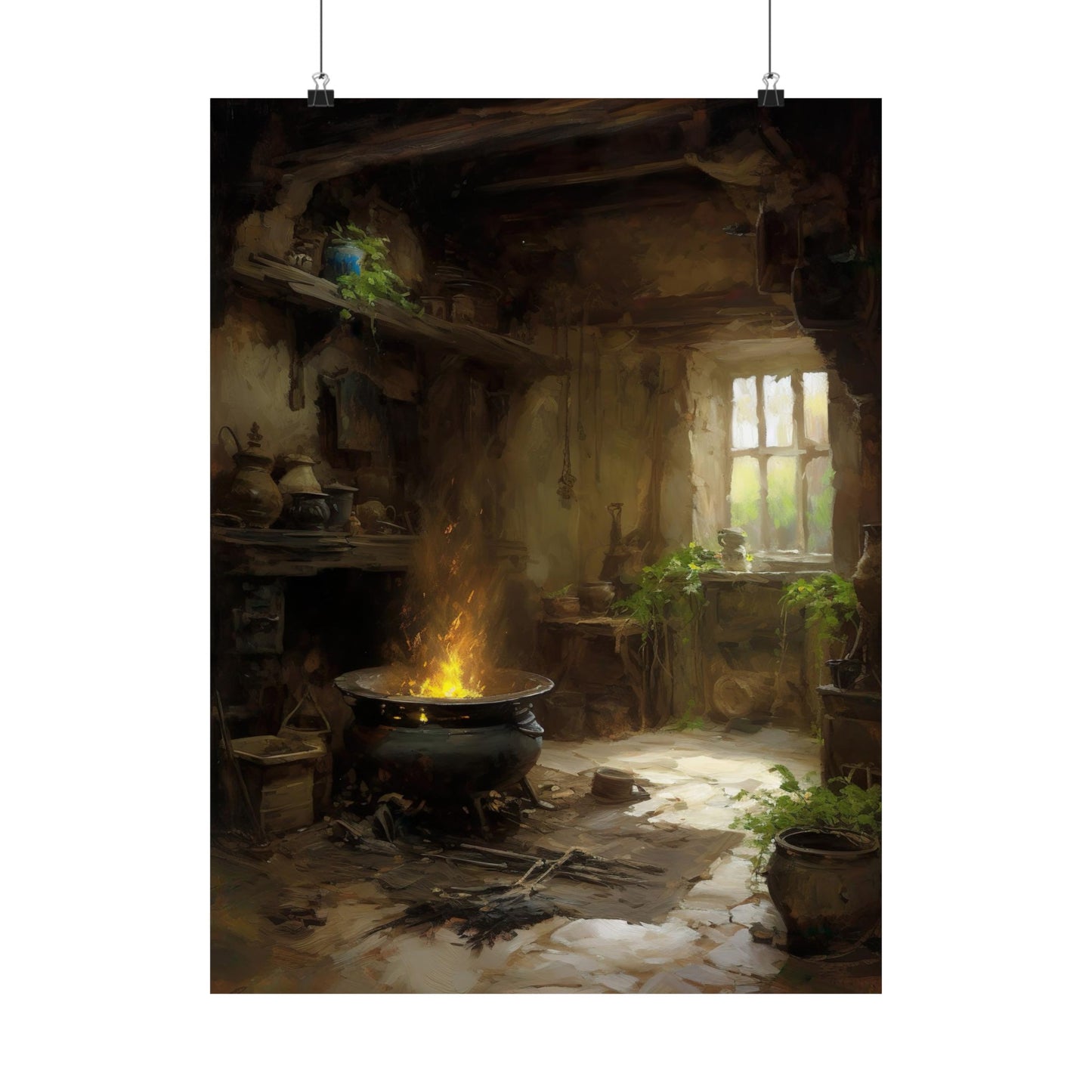 Witch's Hearth Art Print