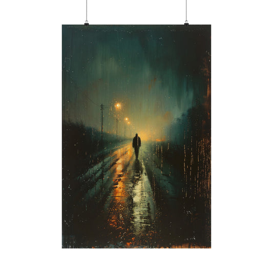 The Hitchhiker Art Print