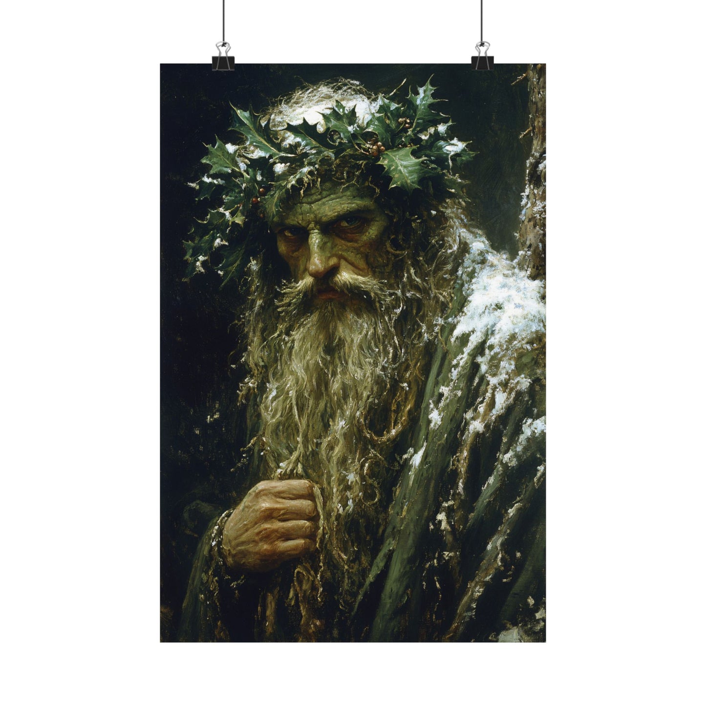 Holly King Art Print