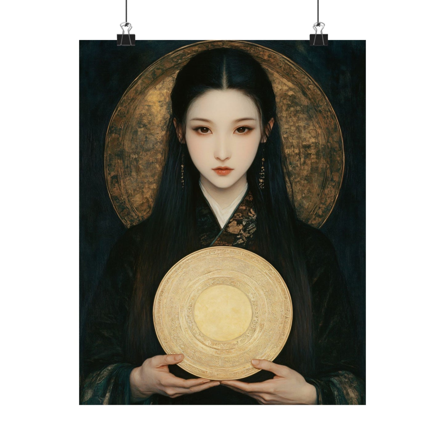 Amaterasu Japanese Goddess Art Print