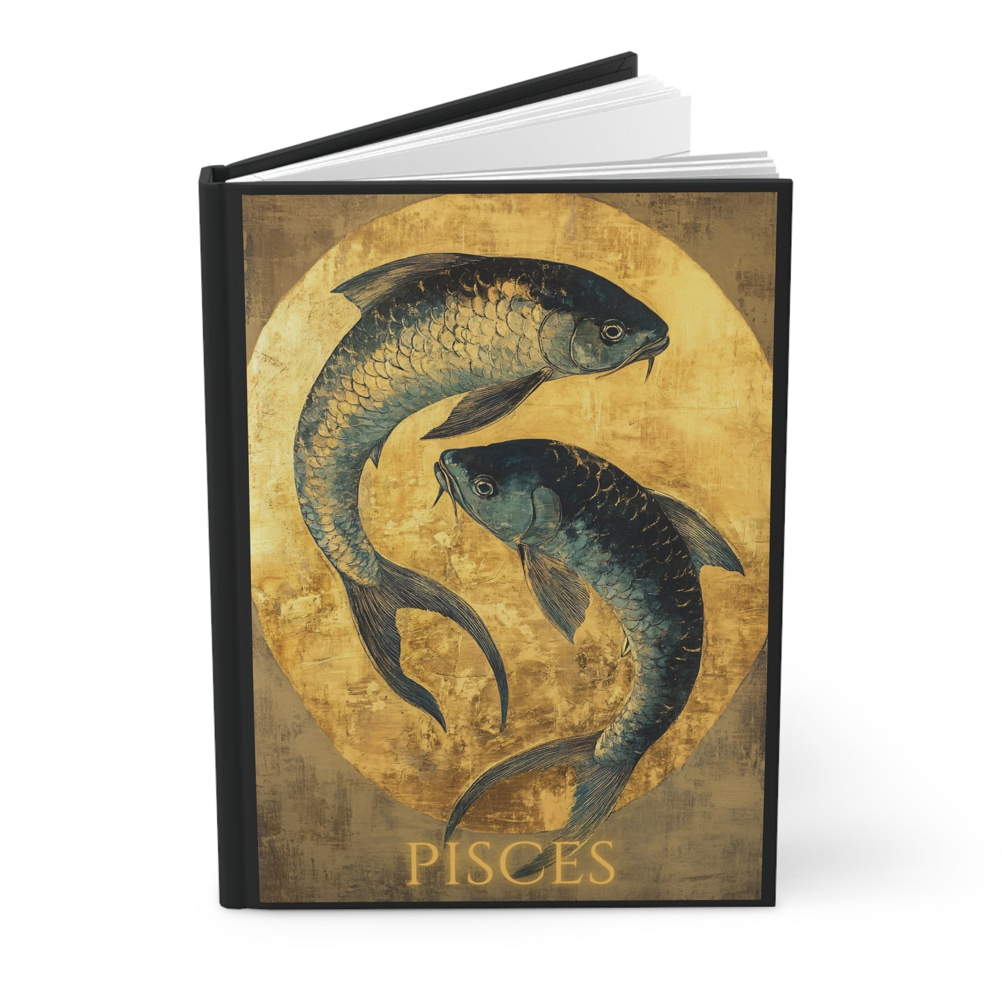 Pisces Zodiac Hardcover Journal