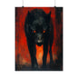 Hellhound Demon Dog Art Print