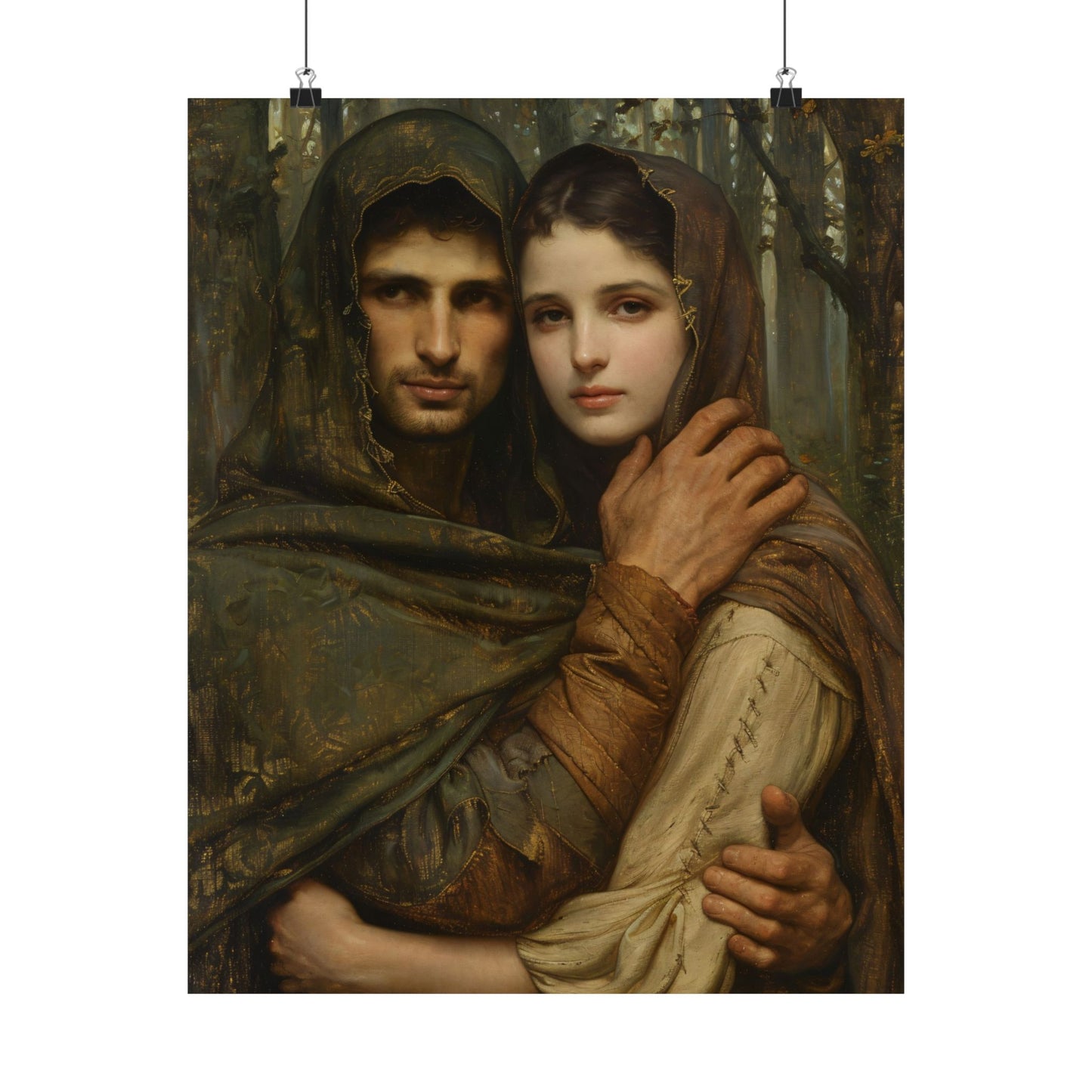 Robin Hood Maid Marian Art Print