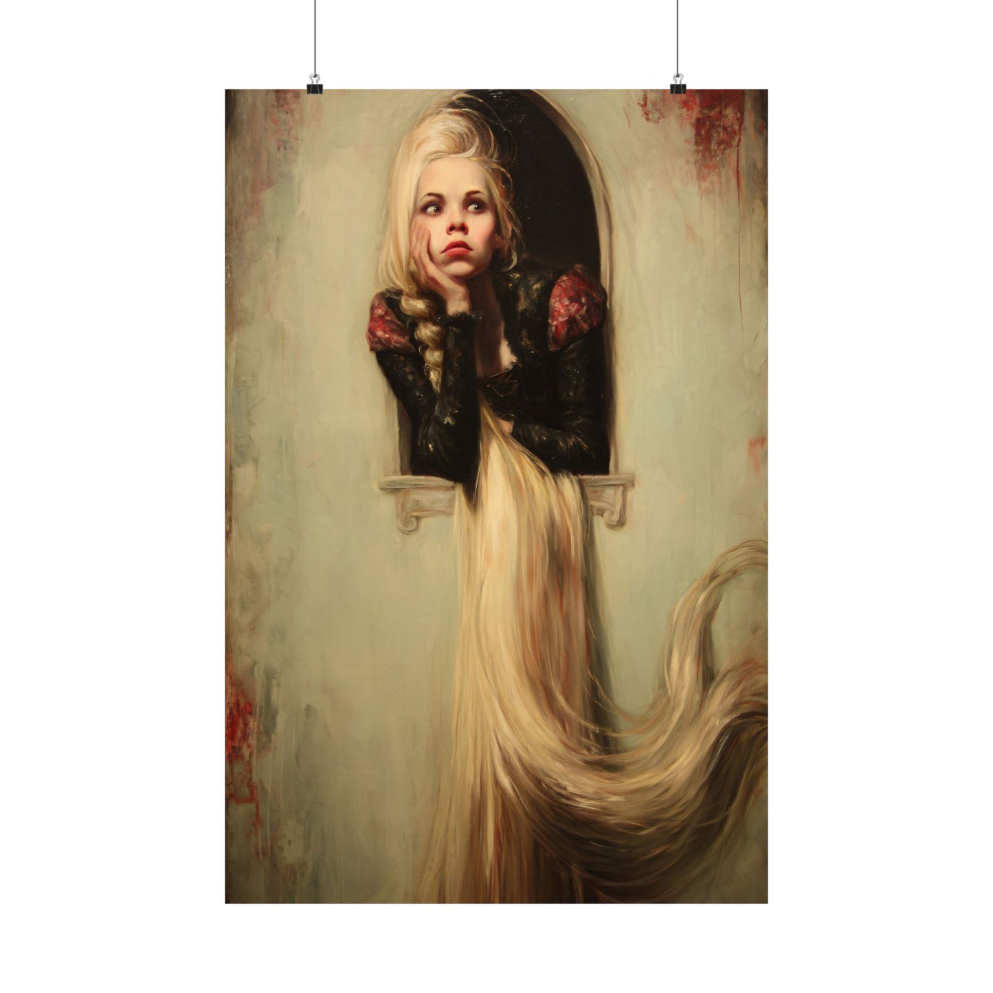 Rapunzel Art Print - Sweetly Sinister Series