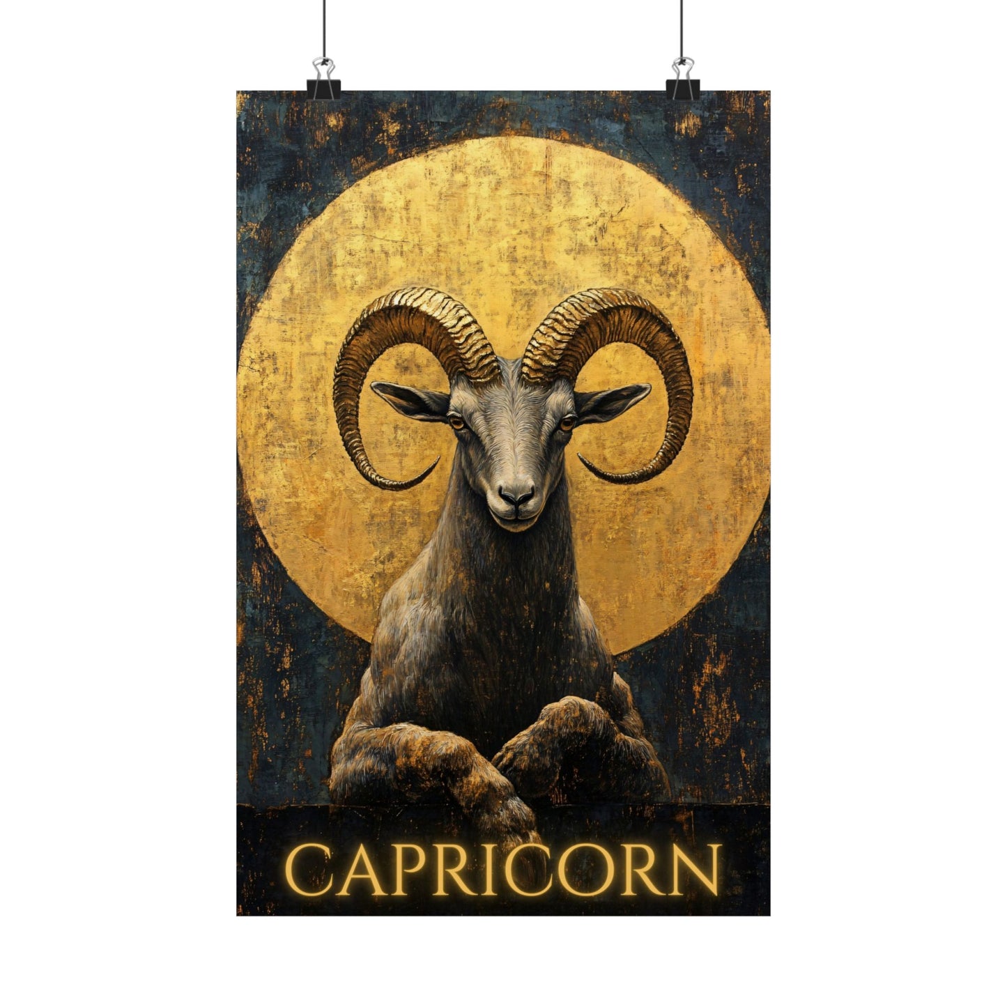 Capricorn Zodiac Art Print