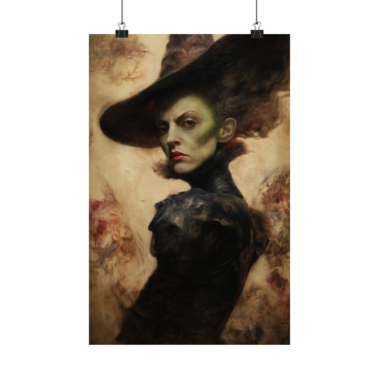 Wicked Witch of the West Art Print, Sweetly Sinister Series