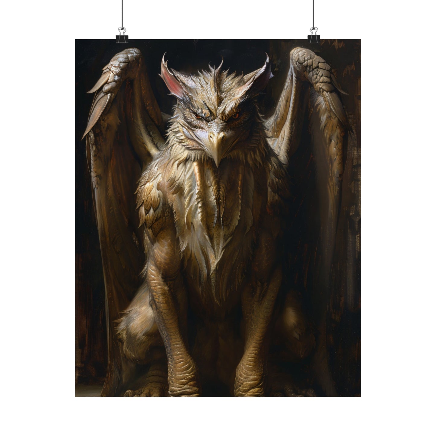Griffin Mythical Monster Art Print