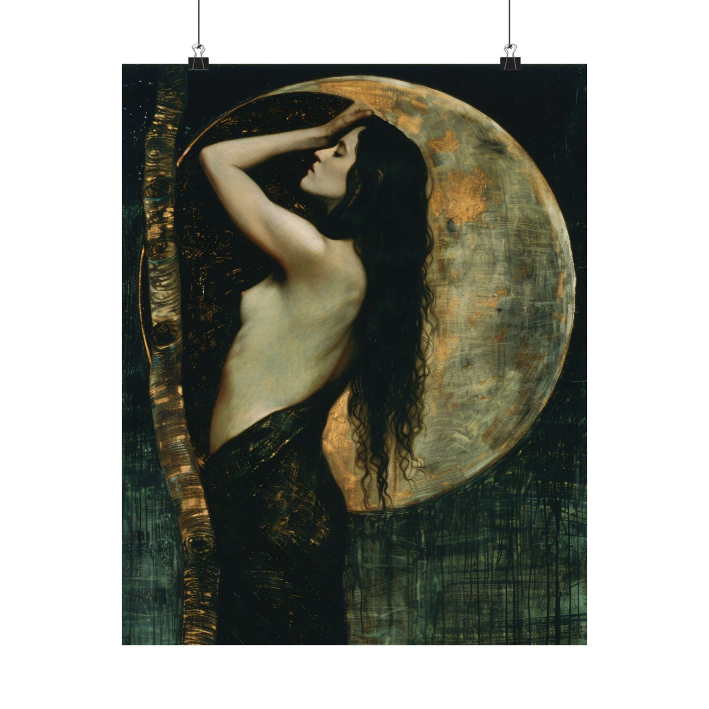 Daughter of the Moon Art Print