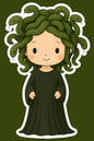 Dark Goddess Chibi Stickers