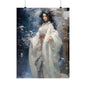 Oyuki Snow Woman Japanese Winter Goddess Art Print