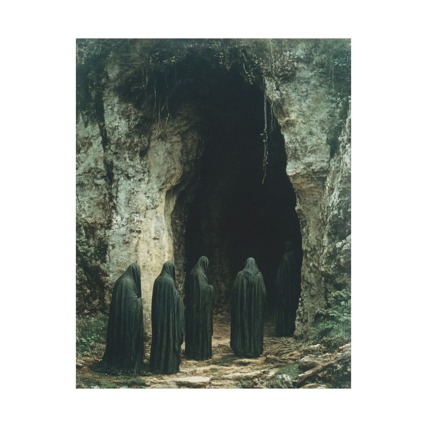 Spirits Entering Underworld Art Print