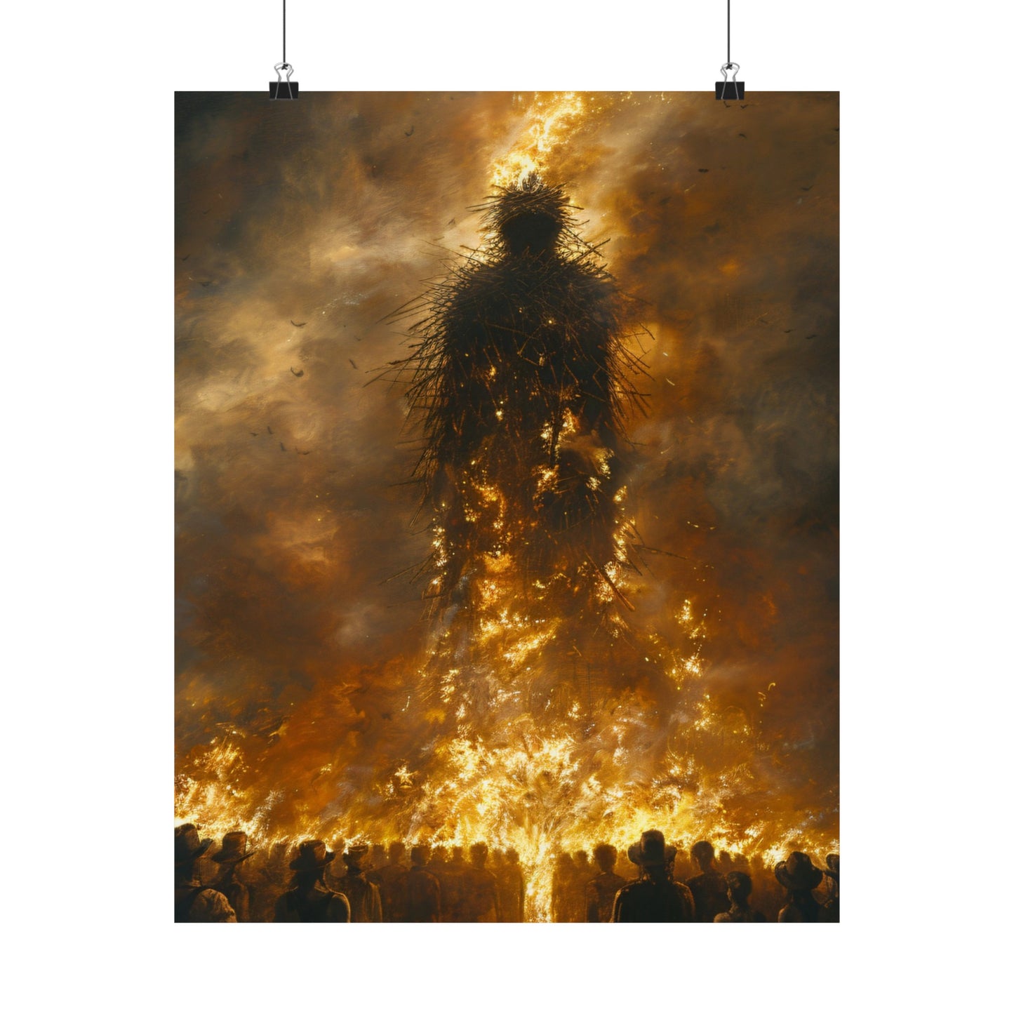 Wicker Man Art Print