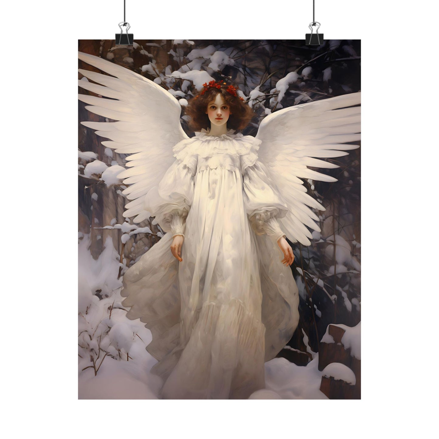 Christmas Angel Art Print