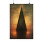 Black Obelisk Art Print